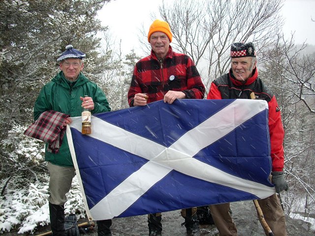 Hikers at the summit