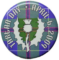 2009 Tartan Day pin