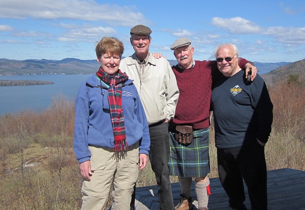 Overlooking Lake George